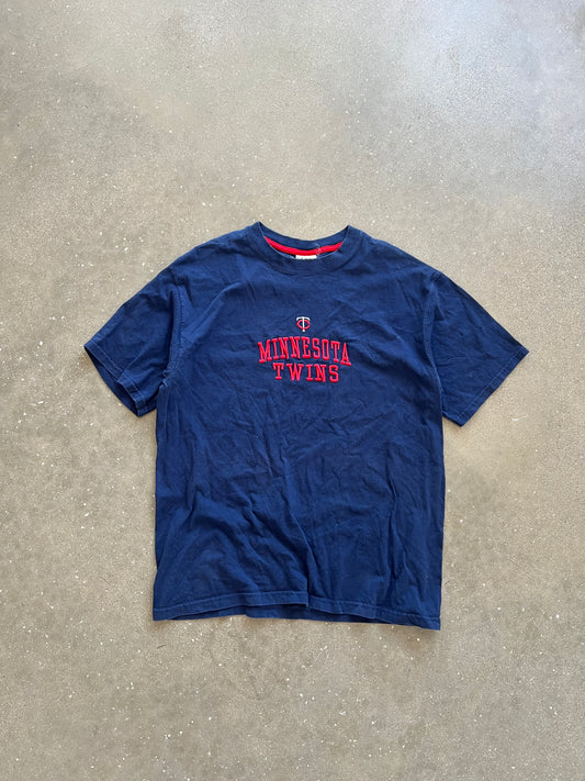 Vintage Blue Minnesota Twins Shirt - L