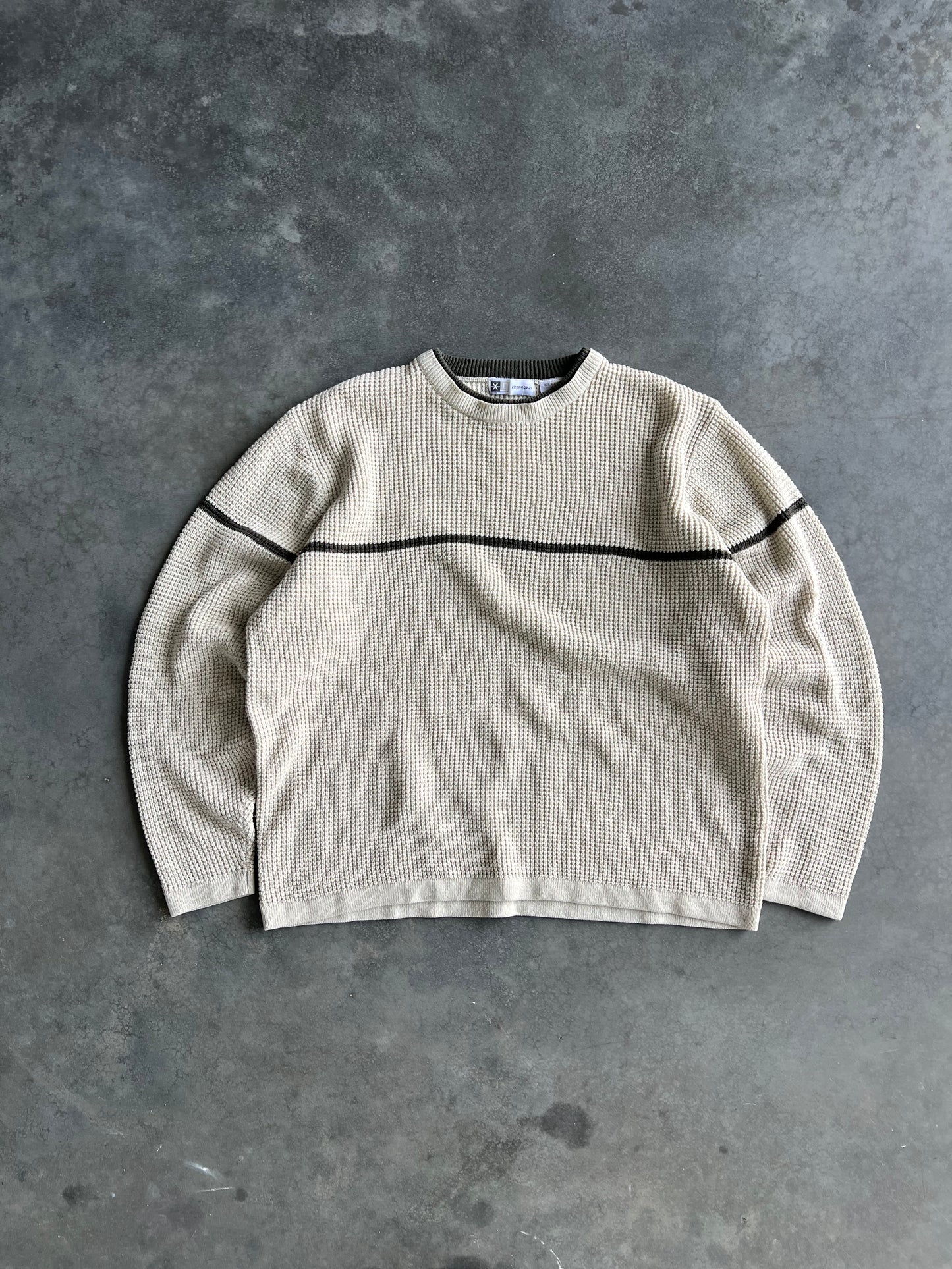 Vintage Cream Extream Gear Knit Sweater - XL