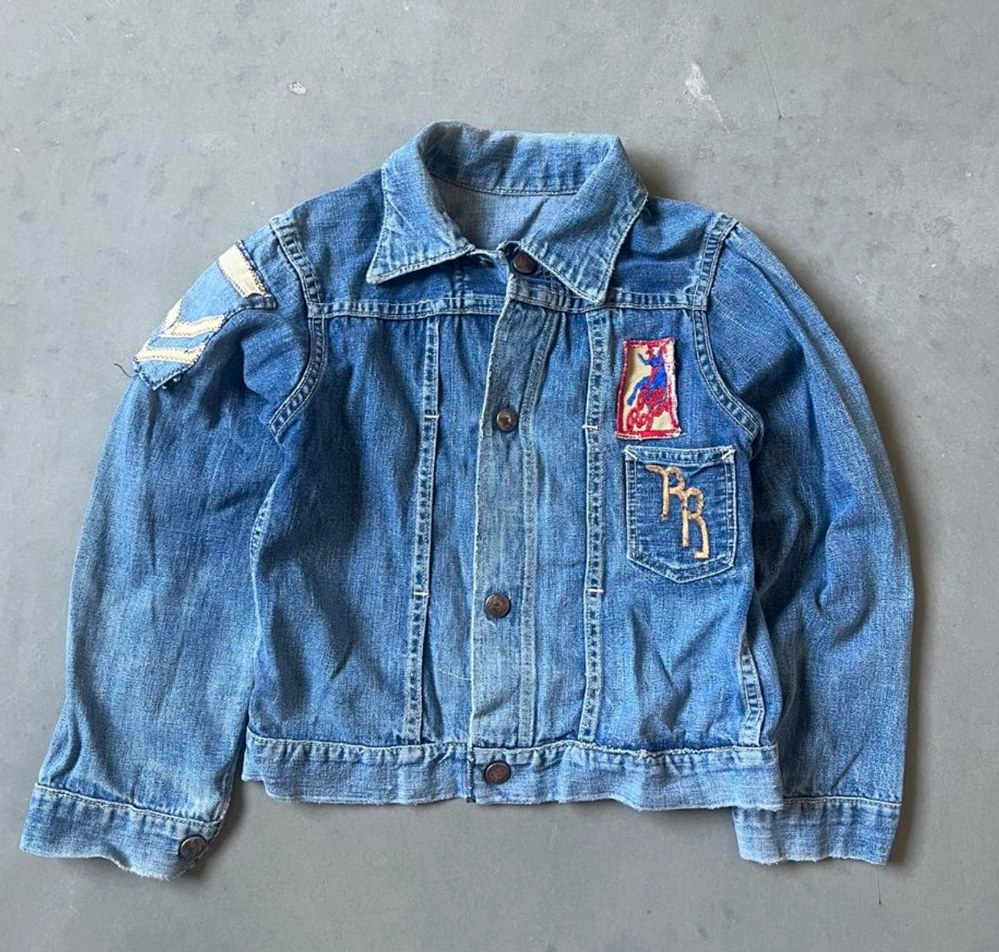 Vintage 1950s Roy Rodger’s Blue Denim Jacket - 5T