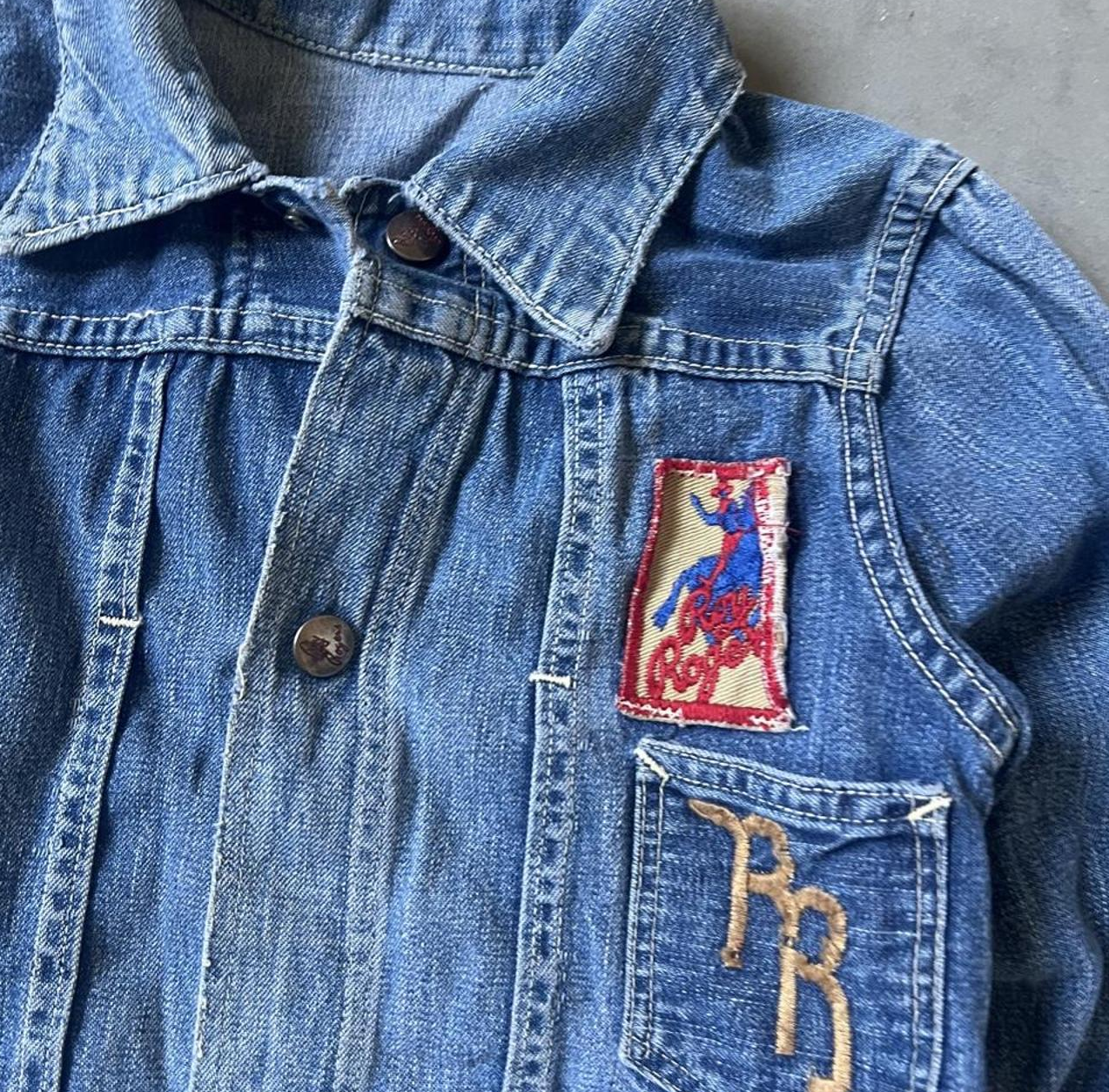 Vintage 1950s Roy Rodger’s Blue Denim Jacket - 5T