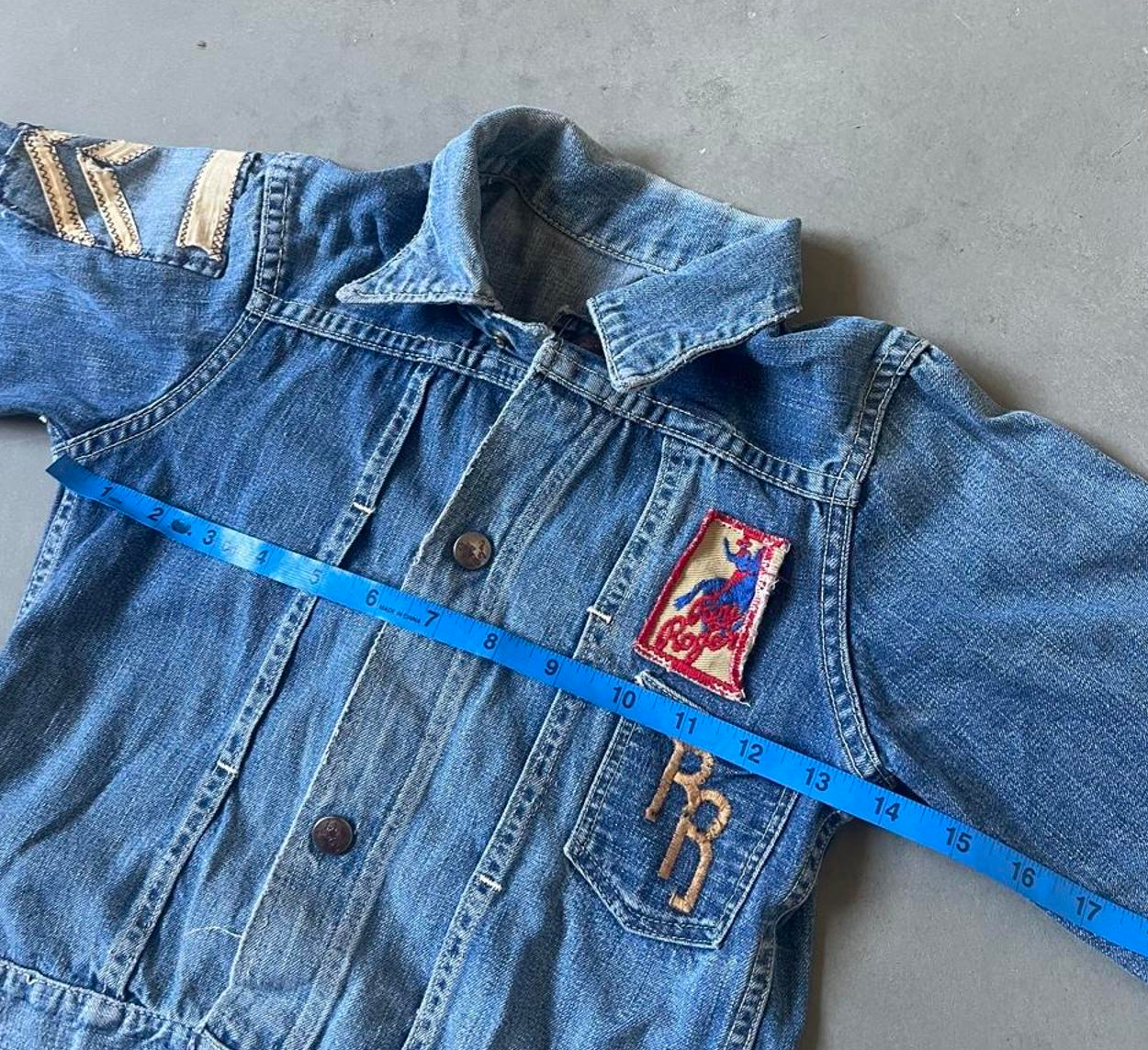 Vintage 1950s Roy Rodger’s Blue Denim Jacket - 5T