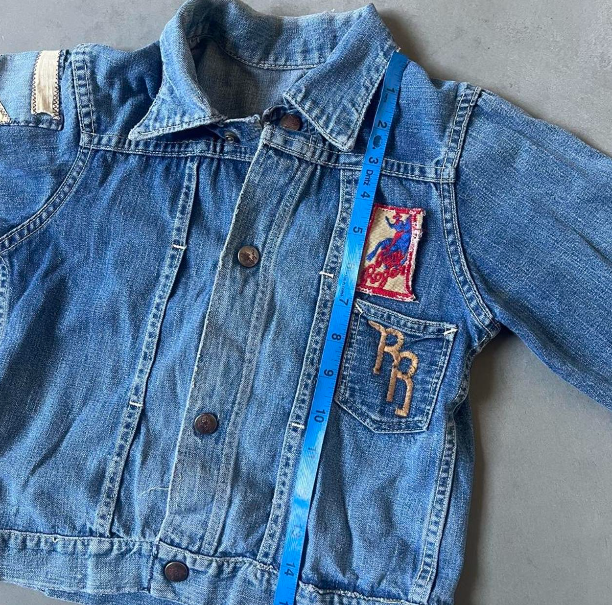 Vintage 1950s Roy Rodger’s Blue Denim Jacket - 5T