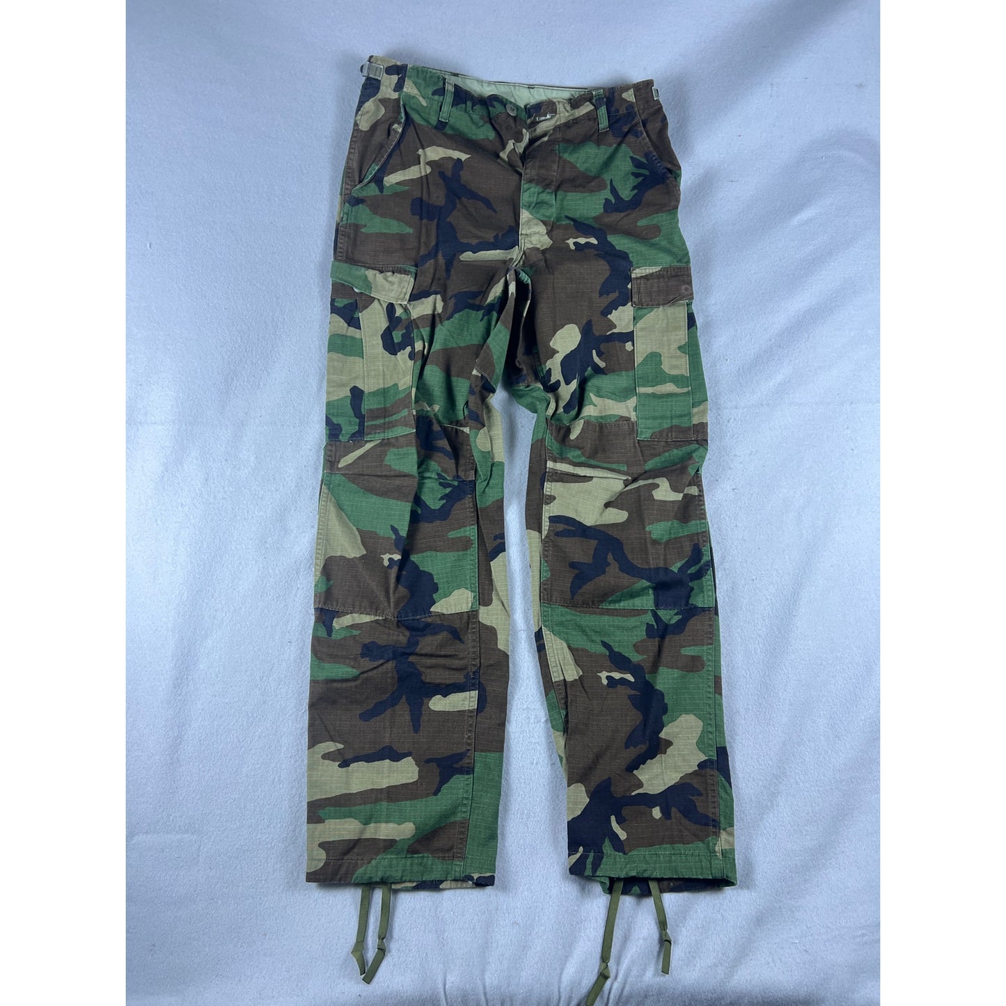 US Military Woodland Camo BDU Field Pants - 31x31
