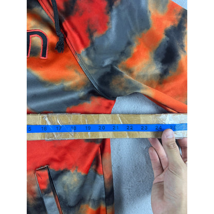 Burton Tie Dye Fleece Hoodie - L