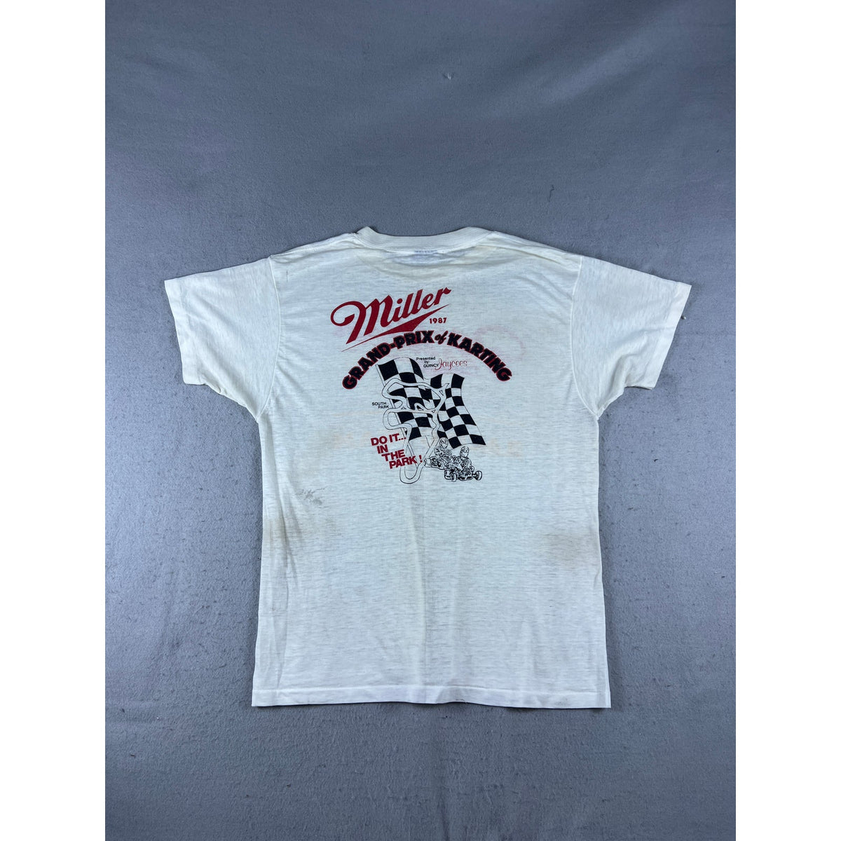 Vintage 1987 Miller High Life Grand Prix of Karting T-Shirt - L