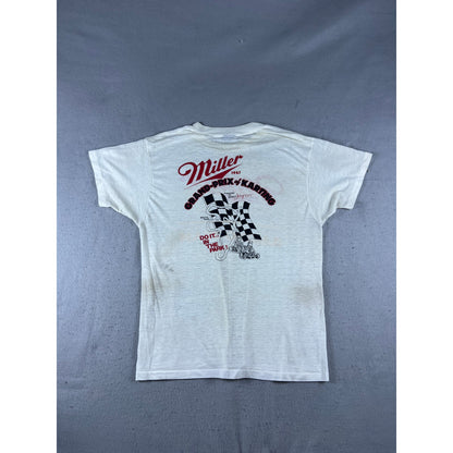 Vintage 1987 Miller High Life Grand Prix of Karting T-Shirt - L
