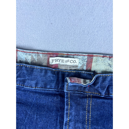 Frye and Co Distressed Denim Jeans - 44x30