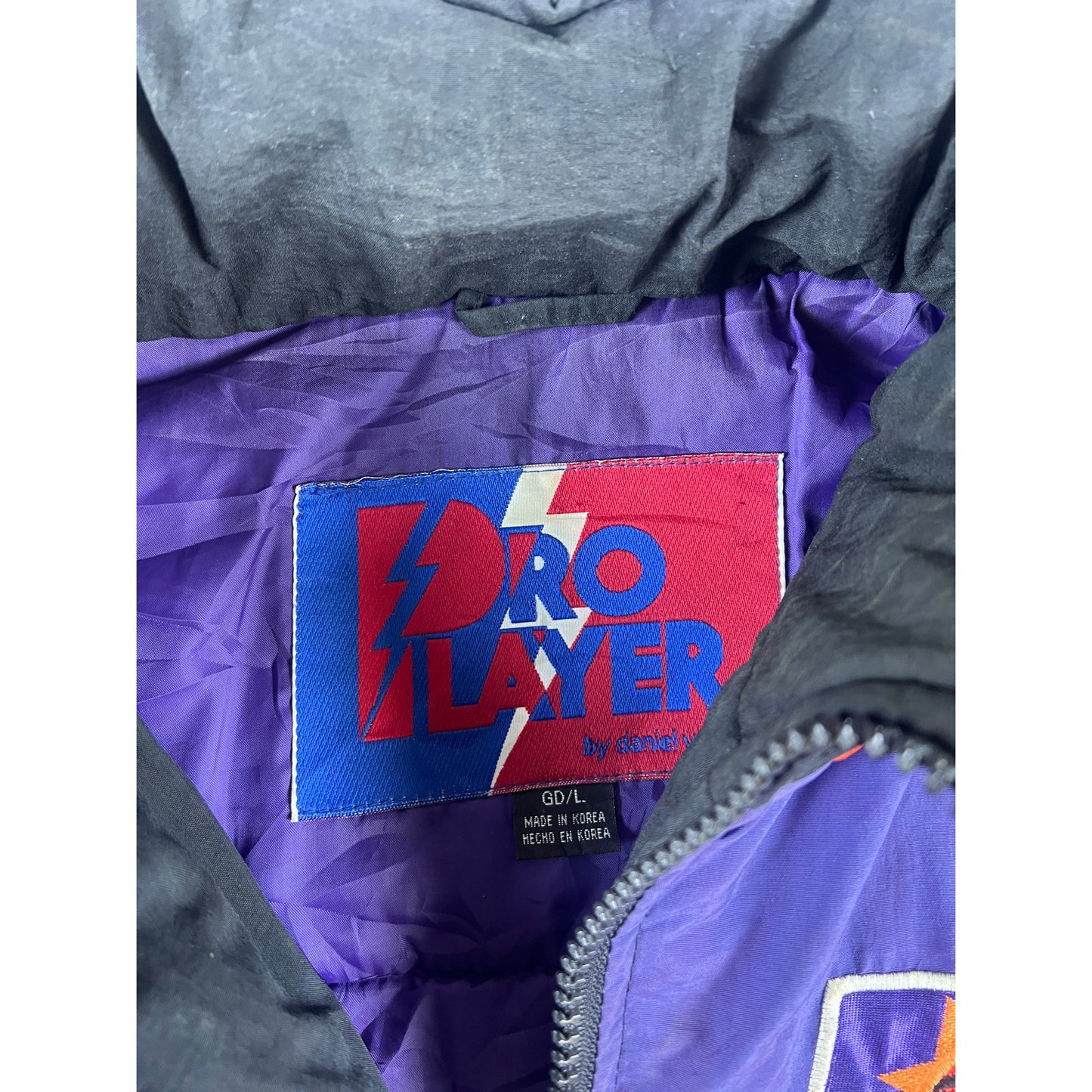 Vintage 90s NBA Pro Player Phoenix Suns Puffer Jacket - L