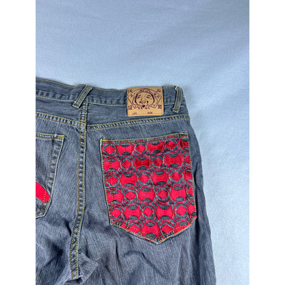 Vintage Evisu Y2K Denim Shorts - 32