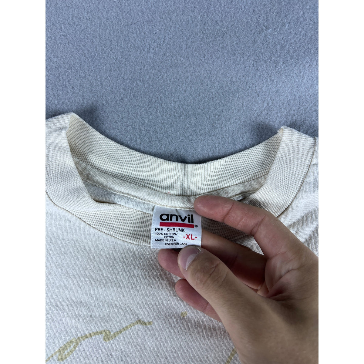 Vintage 90s Blue Swans T-Shirt - XL