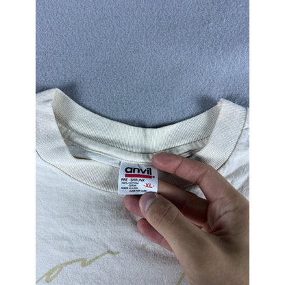 Vintage 90s Blue Swans T-Shirt - XL