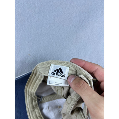 Vintage 2000's Cream Adidas Logo Hat