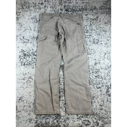 Vintage Key Double Knee Tan Carpenter Pants - 34
