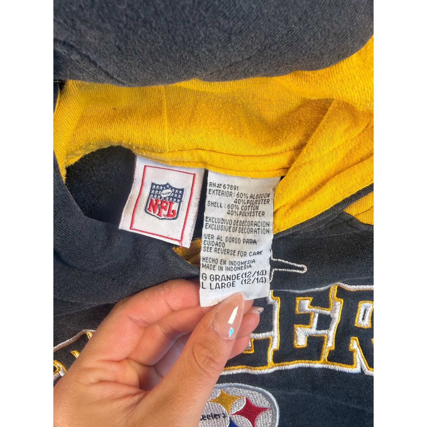 NFL Pittsburgh Steelers Hoodie Youth - 12/14