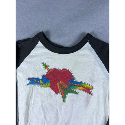 Vintage Tom Petty and the Heartbreakers Baseball Raglan Shirt - L