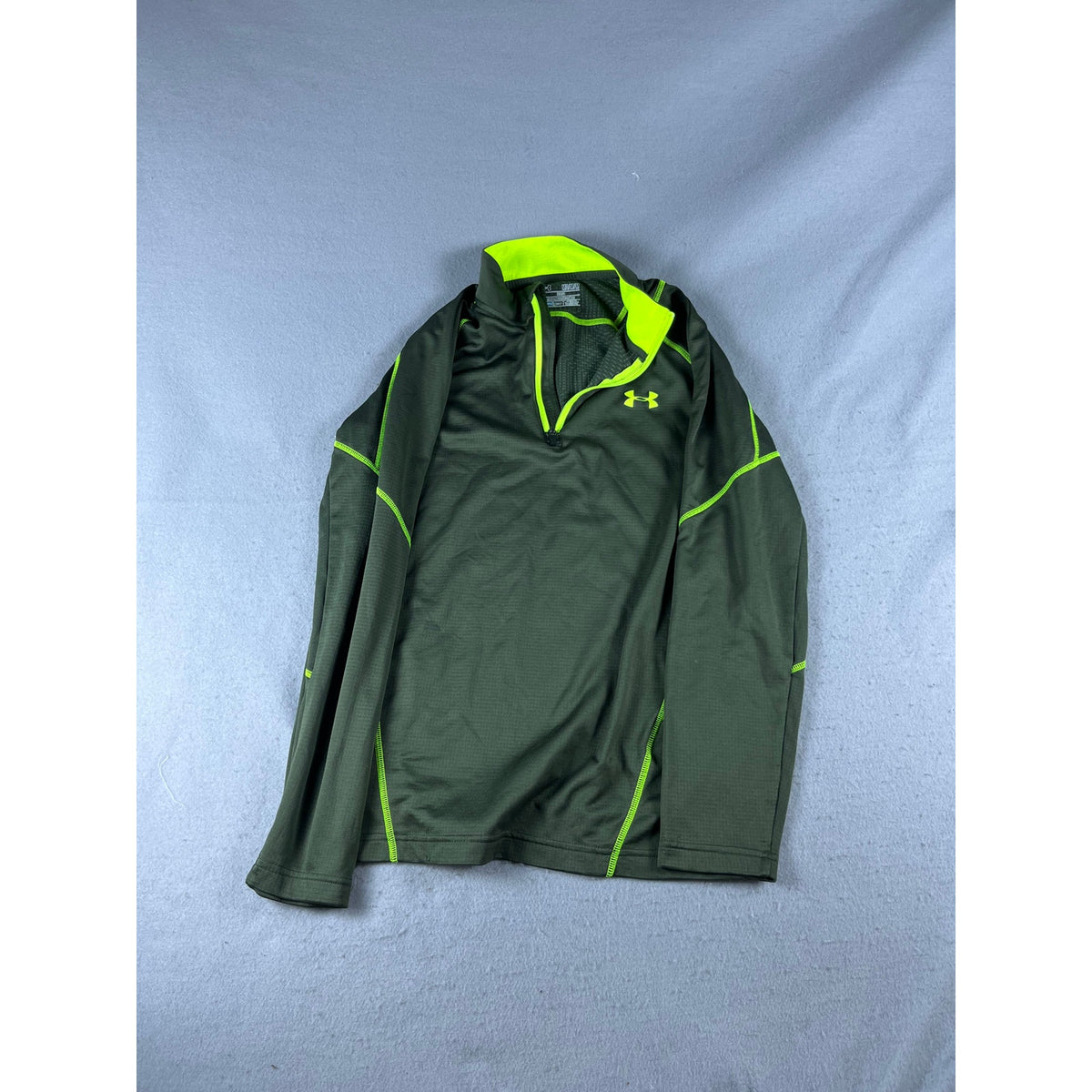 Under Armour Fitted Coldgear 1/4 Zip Top - M