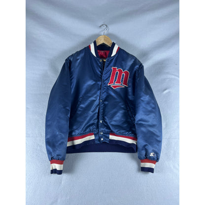 Vintage Starter Satin Minnesota Twins Jacket - M