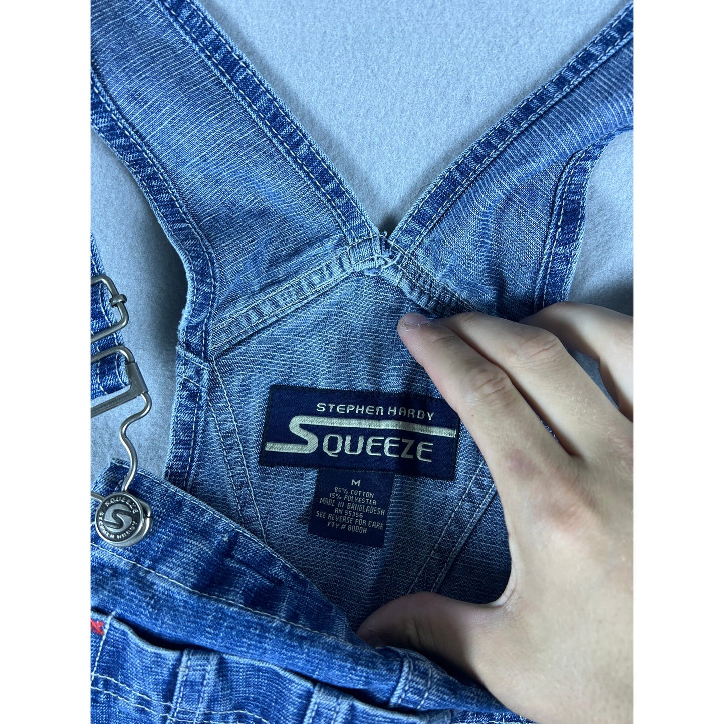 Vintage Stephen Hardy Squeeze Denim Overalls Womens - M