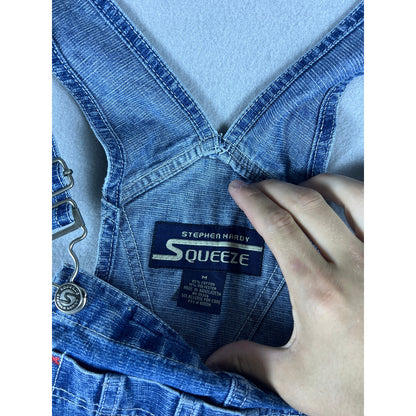 Vintage Stephen Hardy Squeeze Denim Overalls Womens - M