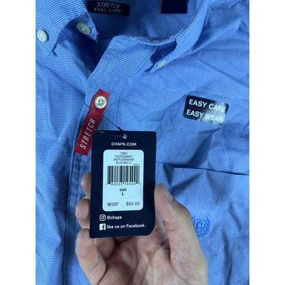 Chaps Check Preppy Shirt - L