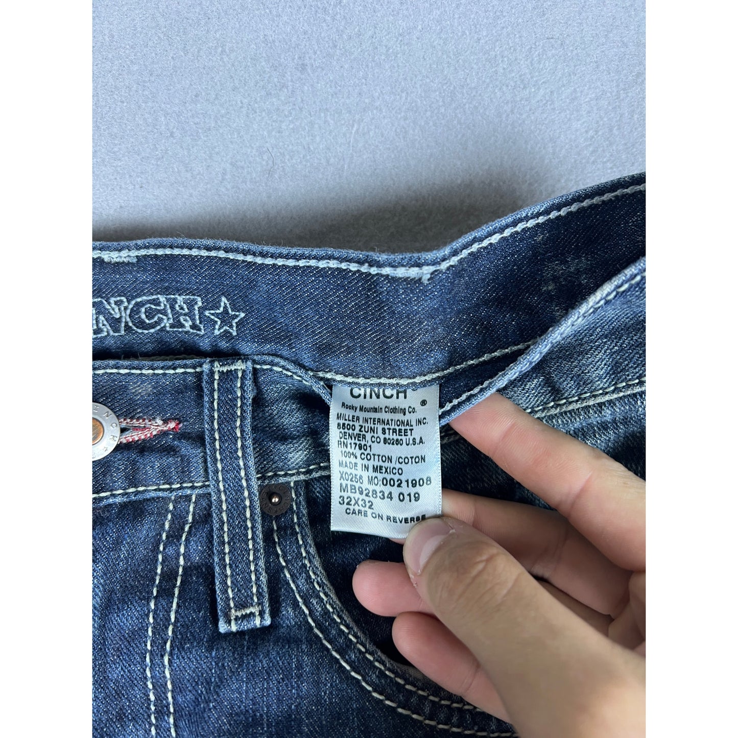 Cinch White Label Stonewash Jeans - 32x32