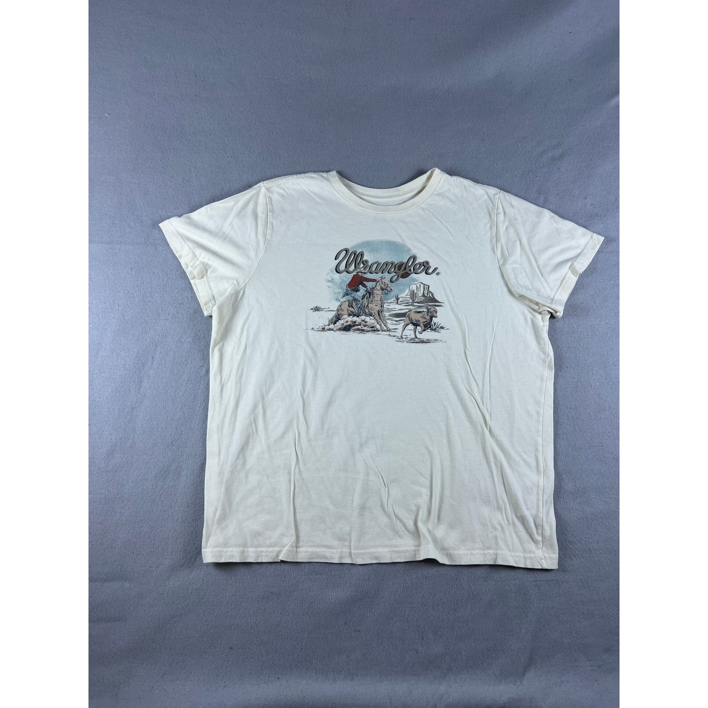 Wrangler Cowboy Horse Western T-Shirt - XL