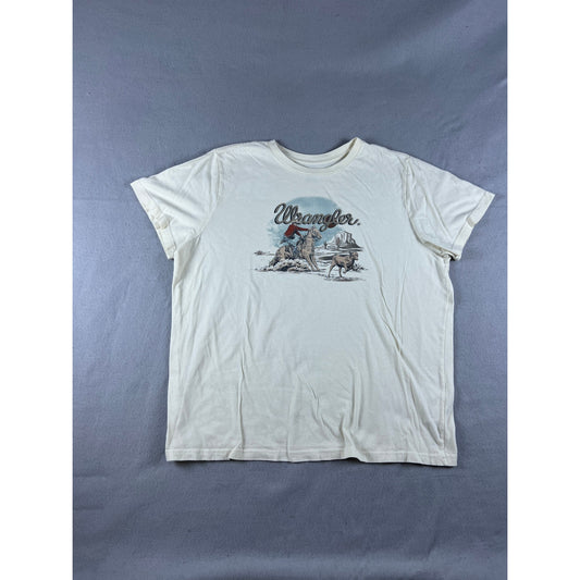 Wrangler Cowboy Horse Western T-Shirt - XL