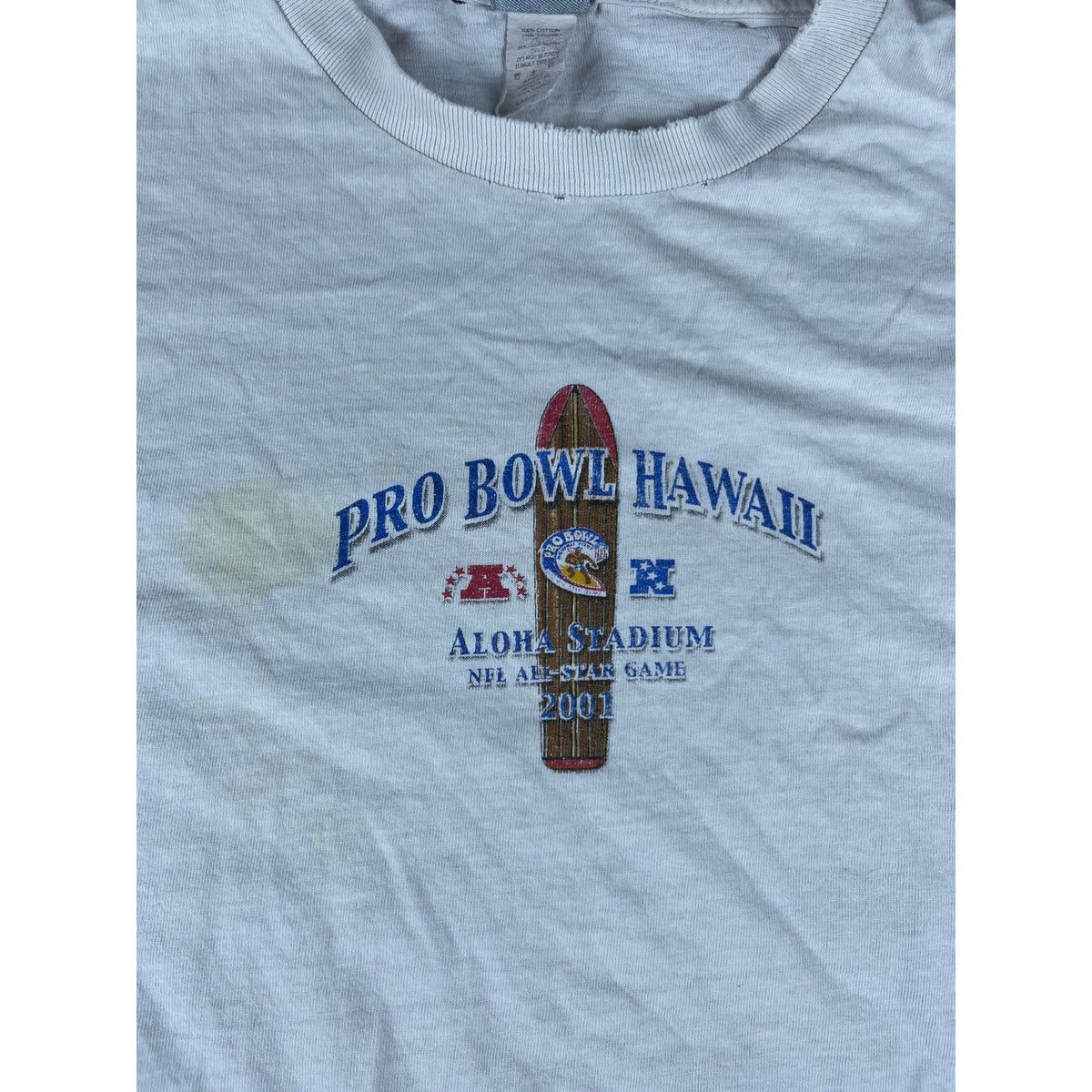 Vintage 2001 NFL Pro Bowl Hawaii All-Star Game T-Shirt - L