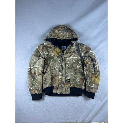 Walls Canvas Realtree Camo Jacket Youth - L