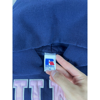 Vintage Russell Spellout Hoodie - XL