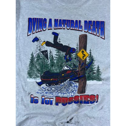 Vintage Snowmobile T-Shirt - XXL