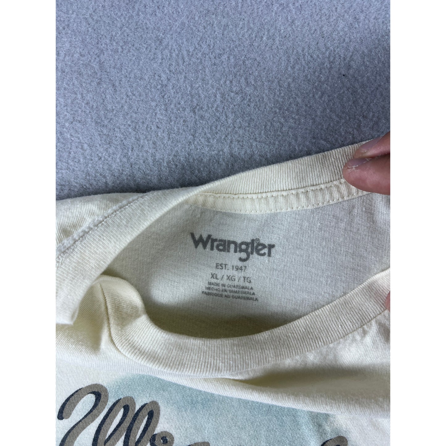 Wrangler Cowboy Horse Western T-Shirt - XL