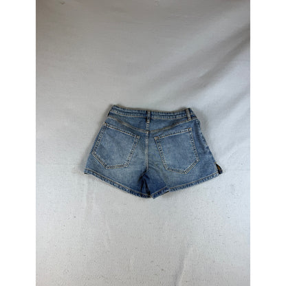 Wild Fable Mid Rise Midi Denim Shorts - 6
