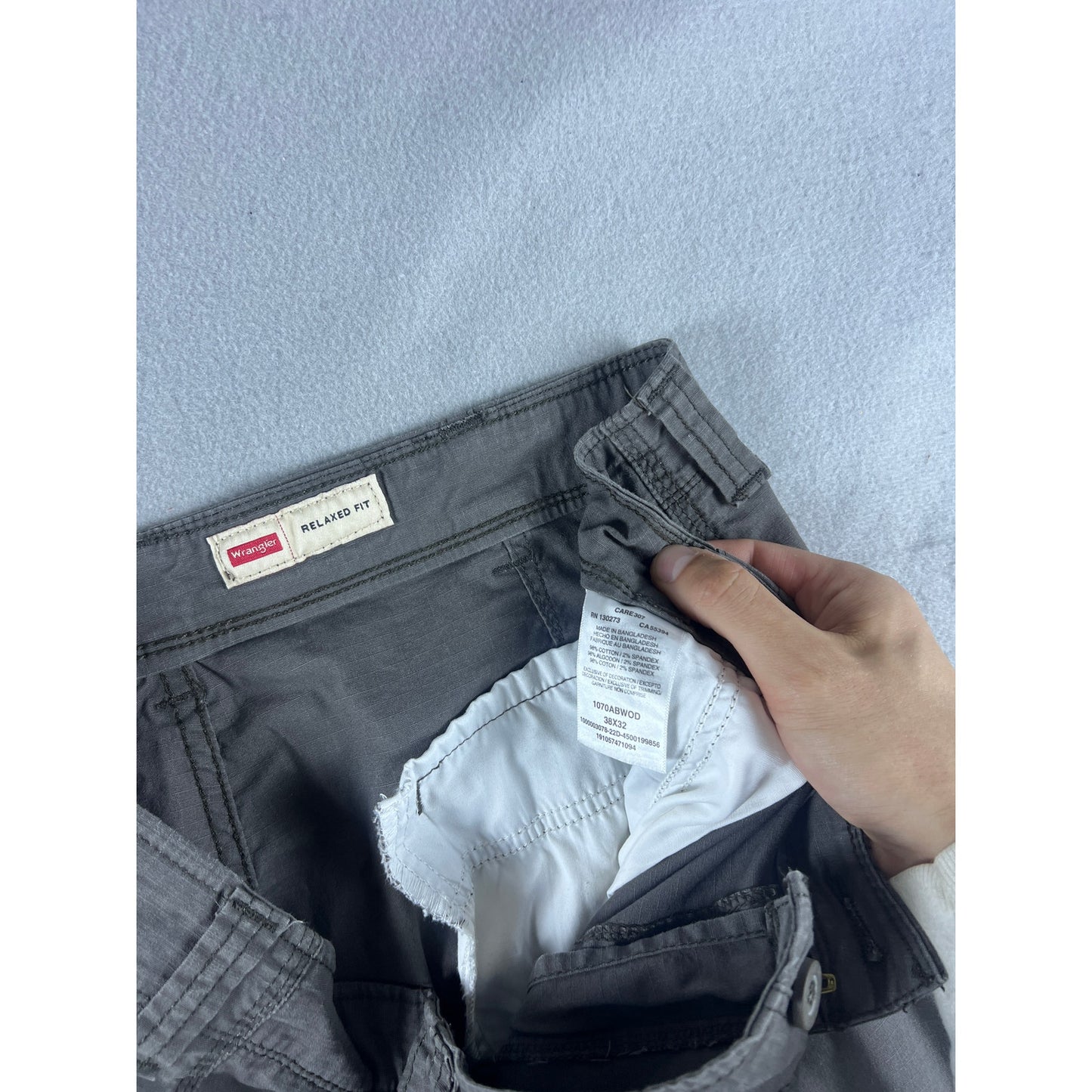 Wrangler Ripstop Relaxed Fit Cargo Pants - 38x32