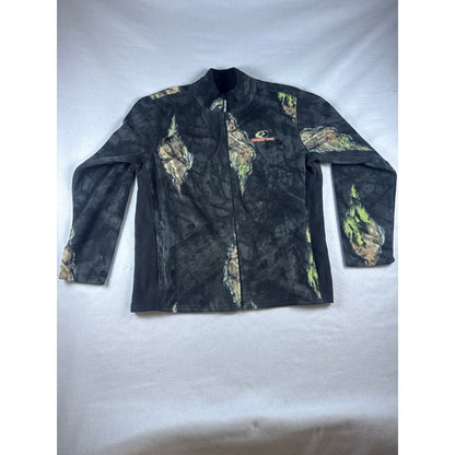 Mossy Oak Camo Fleece Jacket - L