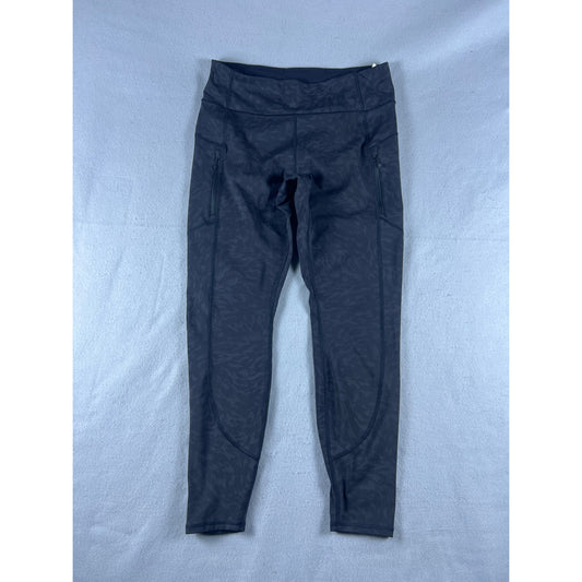Athleta Rainier Printed Tight Reflective Leggings - L