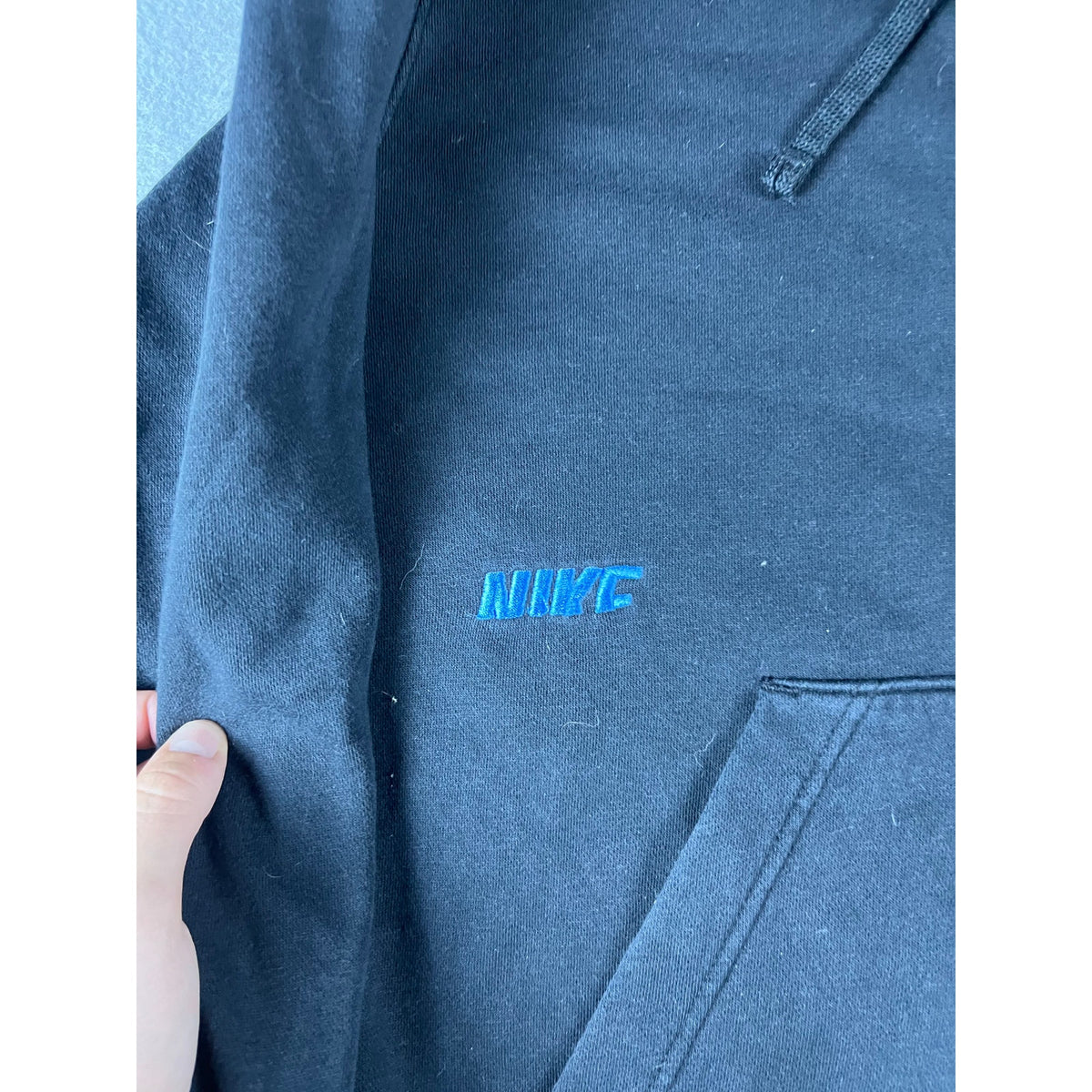 Nike Multi Logo Hoodie Sweatshirt - L