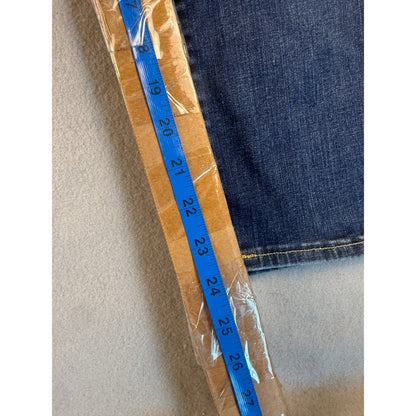 Levi's Mid Rise Skinny Cropped Jeans - 14
