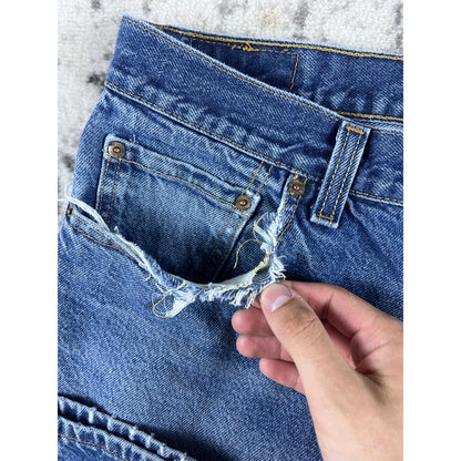 Levis Denim Blue 505 Regular Fit Jeans - 36