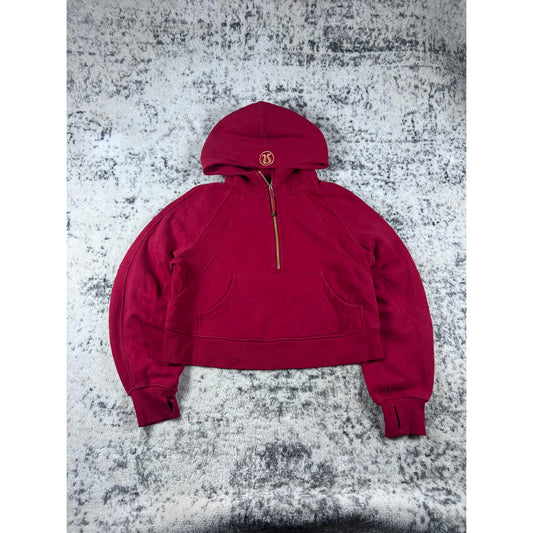 Lululemon Red Scuba Oversized Hoodie - XS/S