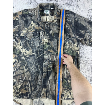 Vintage Camo Hunting Shirt Mens - XL
