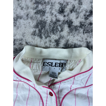 Vintage ESLEEP Baseball Sleep Shirt - L