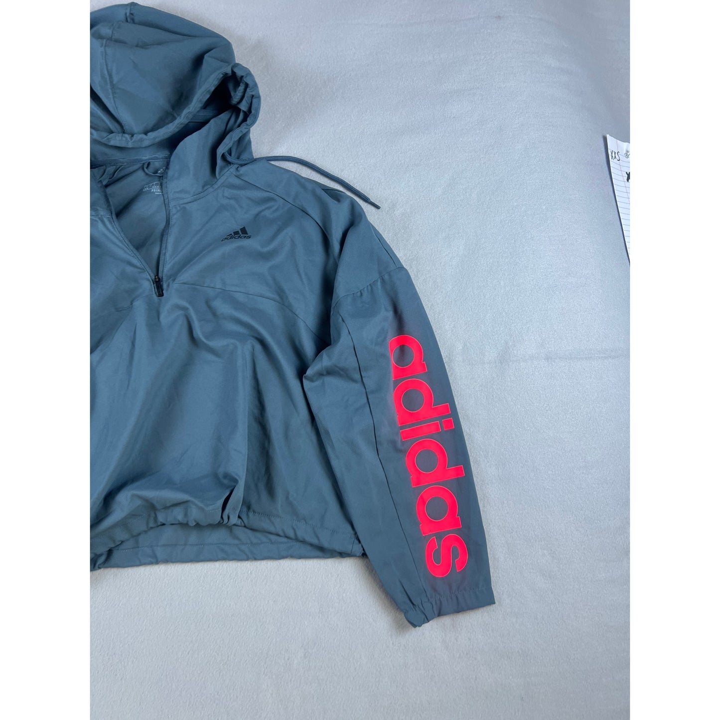 adidas Crop Windbreaker Jacket Womens - L