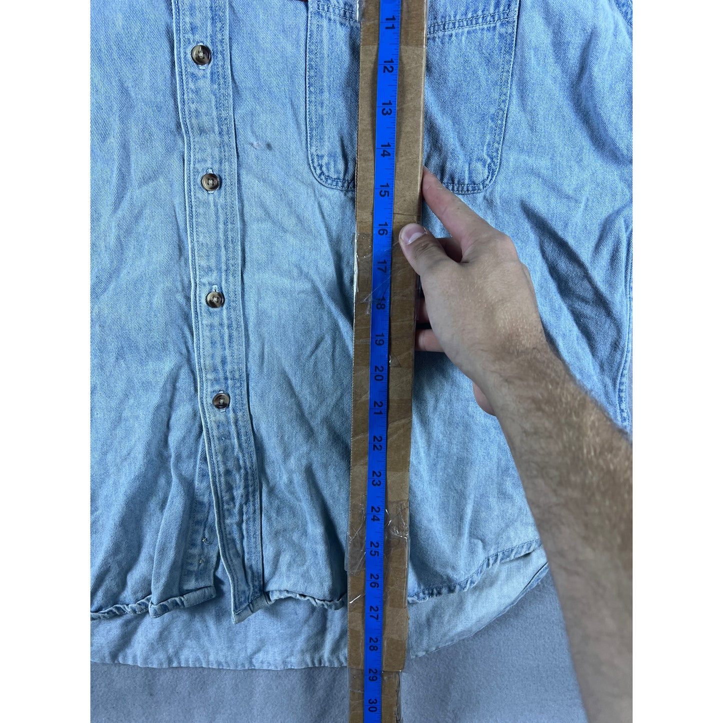Vintage Acme Looney Tunes Denim Shirt - L