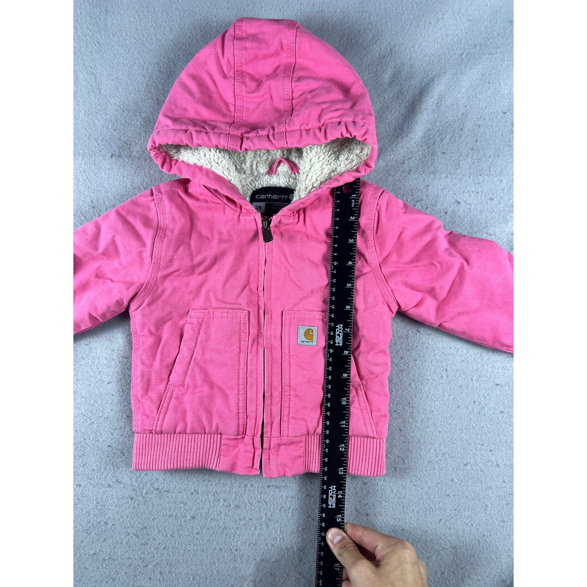 Carhartt Canvas  Sherpa Lined Jacket Toddler - 12M