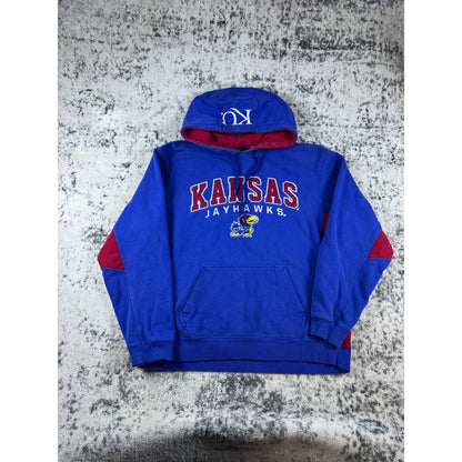 Vintage Colosseum Kansas Jayhawks Hoodie - XL