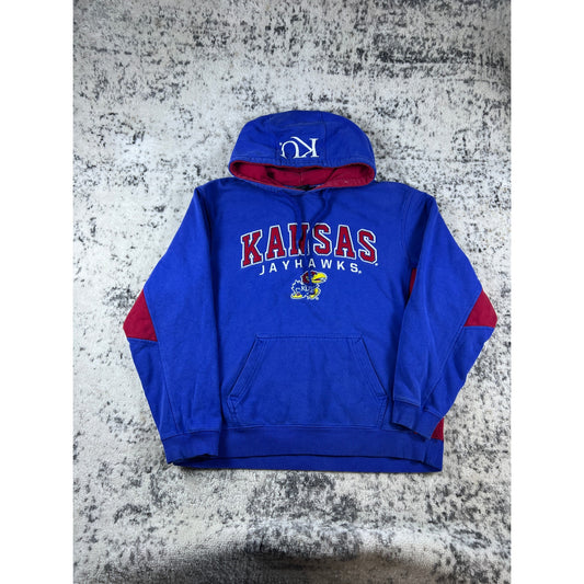 Vintage Colosseum Kansas Jayhawks Hoodie - XL