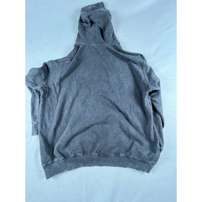 Mens Washed Hoodie Sweatshirt - XL