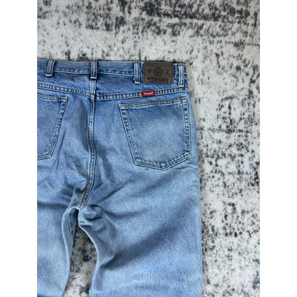 Vintage Light Wash Wrangler Pants - 34