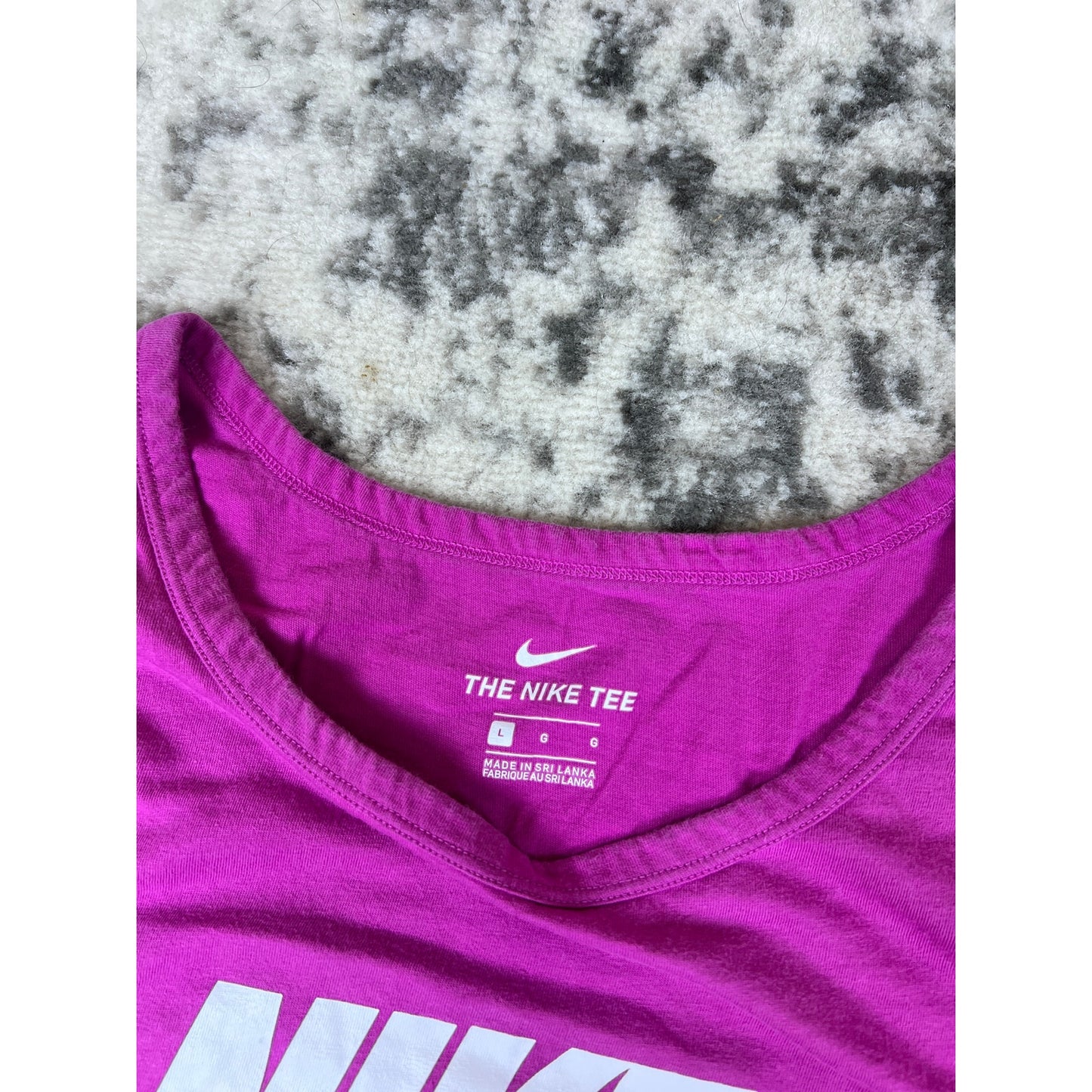 Purple Nike Tank Top Shirt - L